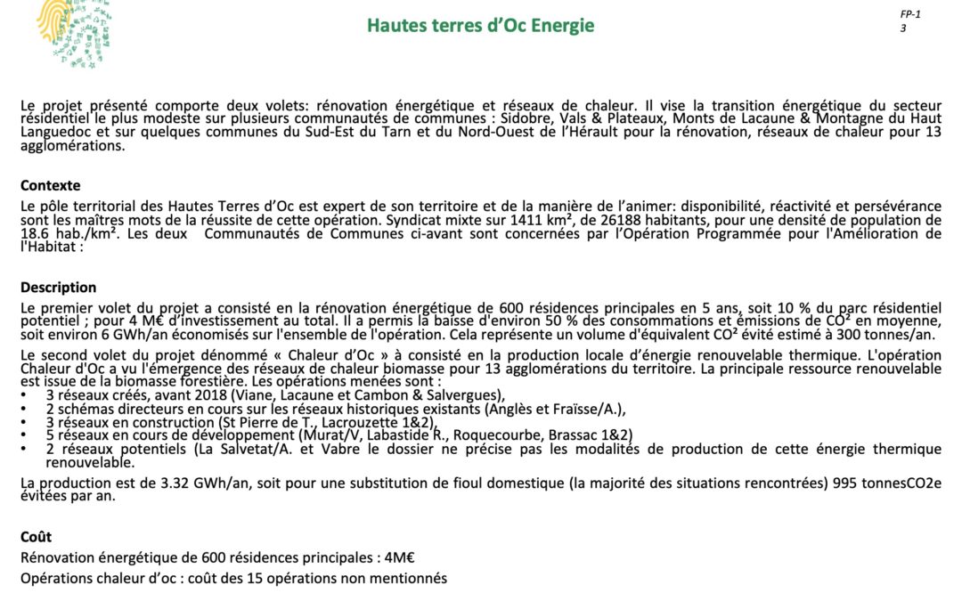 Hautes Terres d’Oc FP13