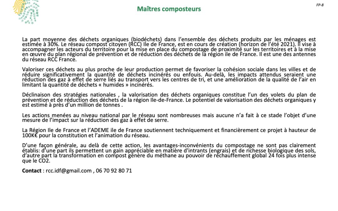 Maitres Composteurs FP8