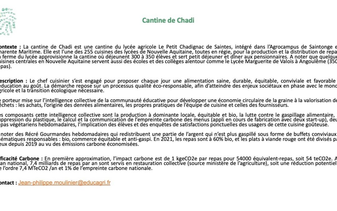 La Cantine de Chadi